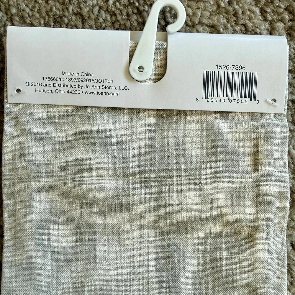 Jo-Ann Stores Wild Blooms Butterfly Embroidered Fabric Hand Towel 16x28 New 2016